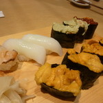 佐渡のすし 弁慶 - ウニ他