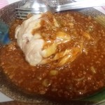 めだかタンタン - 蒸し鶏の餡かけ