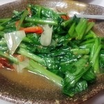 めだかタンタン - 青菜の炒めもの