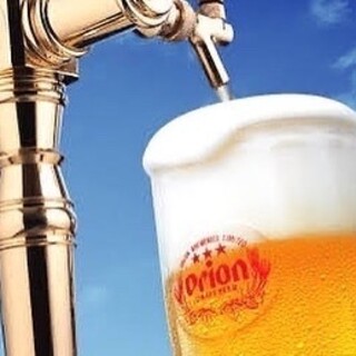 定番のオリオンビールから泡盛まで幅広いお酒をご用意