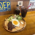 カフェ マチルダ - ハワイアンロコモコパンケーキ