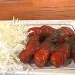 国民酒場 じぃえんとるまん - 揚げウインナー：380円