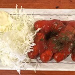 国民酒場 じぃえんとるまん - 揚げウインナー：380円