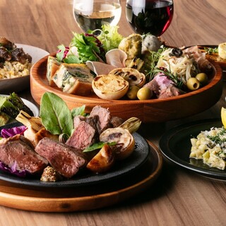 空野八百蔵　3F 市場の裏街 肉×野菜×ワイン イチバのウラ 名古屋駅店のご予約 - 国際センター/バル