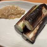 旬彩酒庵 おねぎや 新宿店 - 名物 千寿葱の黒焼き