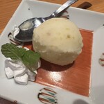 旬彩酒庵 おねぎや - 季節のアイスクリーム