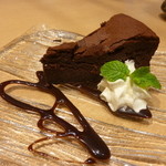 佐渡のすし 弁慶 - チョコケーキ