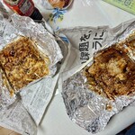 ジャンボお好み焼 みゆき - みゆきモダン（そば）