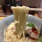 麺家 たけ田 - 麺の感じ