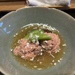 京味 もと井 - 牛スジのツミレ