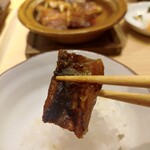 炭火割烹 庵 - 皮目もパリパリで美味しいです