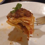 ピッツェリア ジターリア ダ フィリッポ - ラザーニャ断面