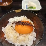 京味 もと井 - 漬け卵ご飯