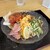 あってりめんこうじ - 料理写真:マヨネーズとカラシと紅生姜が別添え。東京の人にマヨネーズ差し出すと怒る。冷やし中華マヨネーズは名古屋の文化みたいですね。ここの冷やし中華うまいよ！！