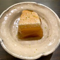 銀座いち分 - あん肝の煮凝り