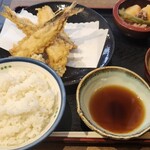 岩田家 - 料理写真:いわし 天ぷら定食 900円