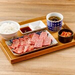 焼肉食堂やまと - 牛タン和牛カルビ定食