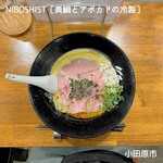 NIBOSHIST - 真鯛とアボカドの冷製（限定）1200円