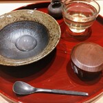 鮨 やざわ - デザート・・・レモングラスティーこれが中々♪