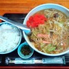 タケシタベーカリー - 料理写真:カレーあんかけ（ちゃんぽん）と小ライス