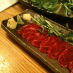 ふくのかみ - 料理写真:馬刺し。おいしい