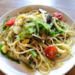 けや木 - 夏野菜の和風スパゲッティ(小盛)