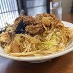 ますや - 肉野菜炒め丼辛め