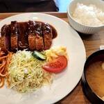 かくいにいくか - オヤジさんのビーフカツ