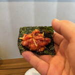 焼肉ぽむる - 本日のお任せユッケ風