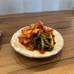 焼肉ぽむる - キムチ盛り合わせ