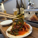 焼肉ぽむる - キムチ盛り合わせ