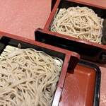 そば処丸松 - お蕎麦は 二段で提供
