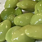 焼きもの家 慶 - 枝豆をむきむきして眺める^_^