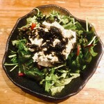 沖縄酒場 離〜Hanare〜 - 島豆富と島野菜のサラダ