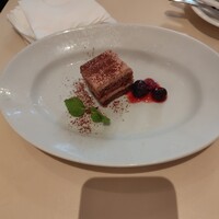イタリアーナ エノテカ ドォーロ - デザートのチョコレートケーキ