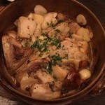 ボルチーニ茸のアヒージョ