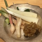 あじふらい てしお - 箸休めも美味しい