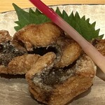 あじふらい てしお - あじ竜田揚げ