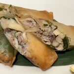 あじふらい てしお - あじの春巻き