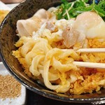 武蔵野うどん じんこ - 麺