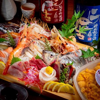 道産食材を中心に、鮮度を活かした海鮮料理