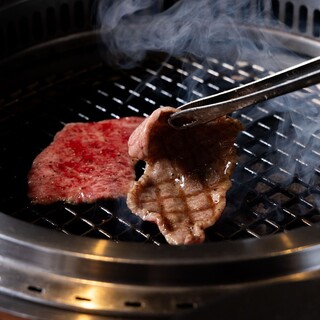肉のスペシャリストが仕入れたA5牝和牛で焼肉を堪能