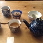 蕎麦 坐忘 - デザートと蕎麦湯