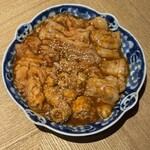 焼肉 フトロ - てっちゃん ¥980 / 上赤セン ¥880 / 上ミノ ¥1,100 / ウルテ ¥880