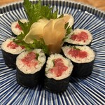 焼肉わにく - 近江牛鉄火巻き