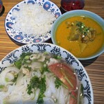 NEWシクロCafe 蒼きパパイヤの香り - メコンカレー