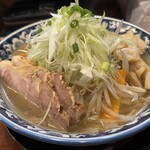 ラーメン南の - 琥珀中華野菜メンマトッピング