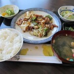 KitchenHaru - 回鍋肉定食770円