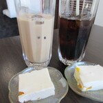 KitchenHaru - :セットのデザートとドリンク