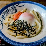 ヨコクラうどん - 温玉明太ぶっかけ